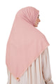 Monogrid Scarf Large - Coral Pink