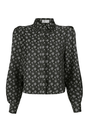 Nada Boxy Shirt - Charcoal