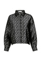 Nada Crop Shirt - Charcoal