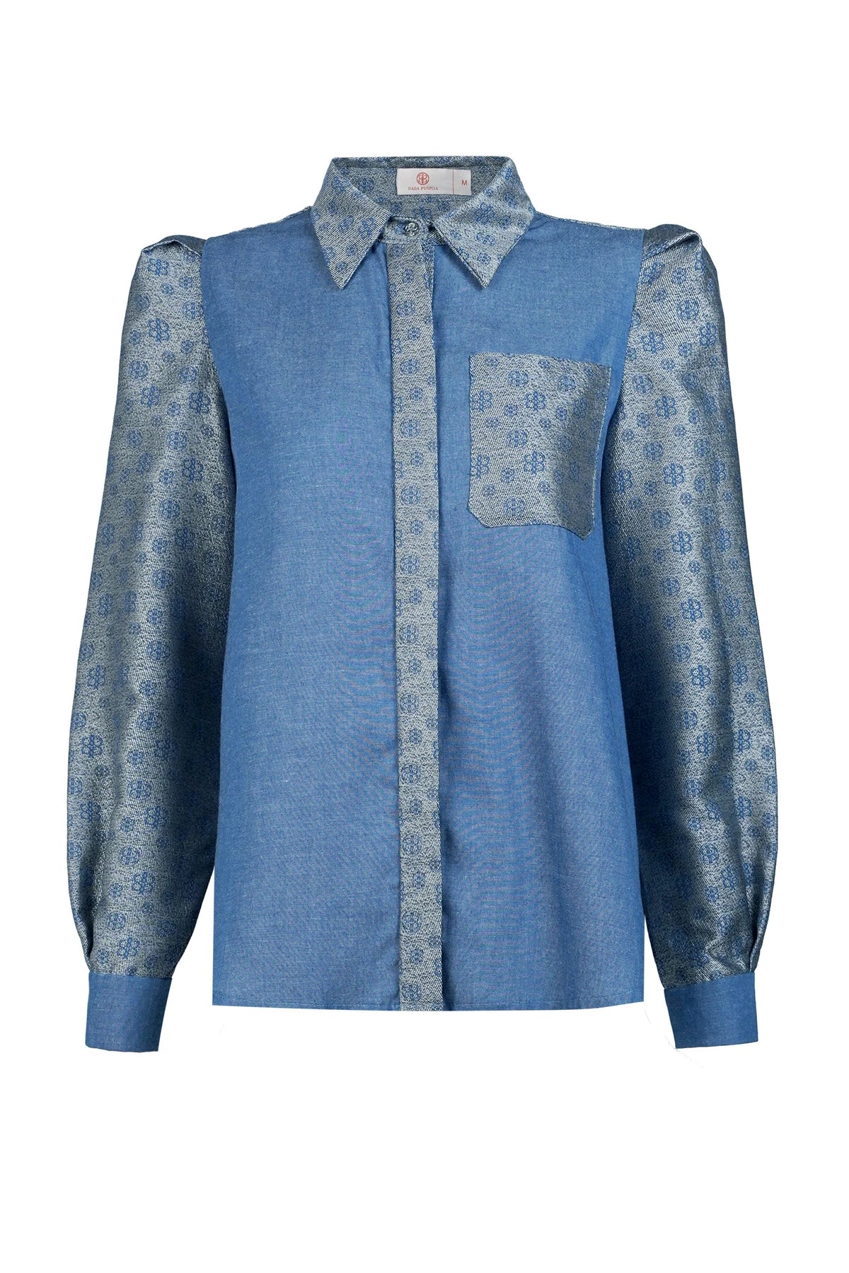Nada Puffy Shirt - Denim