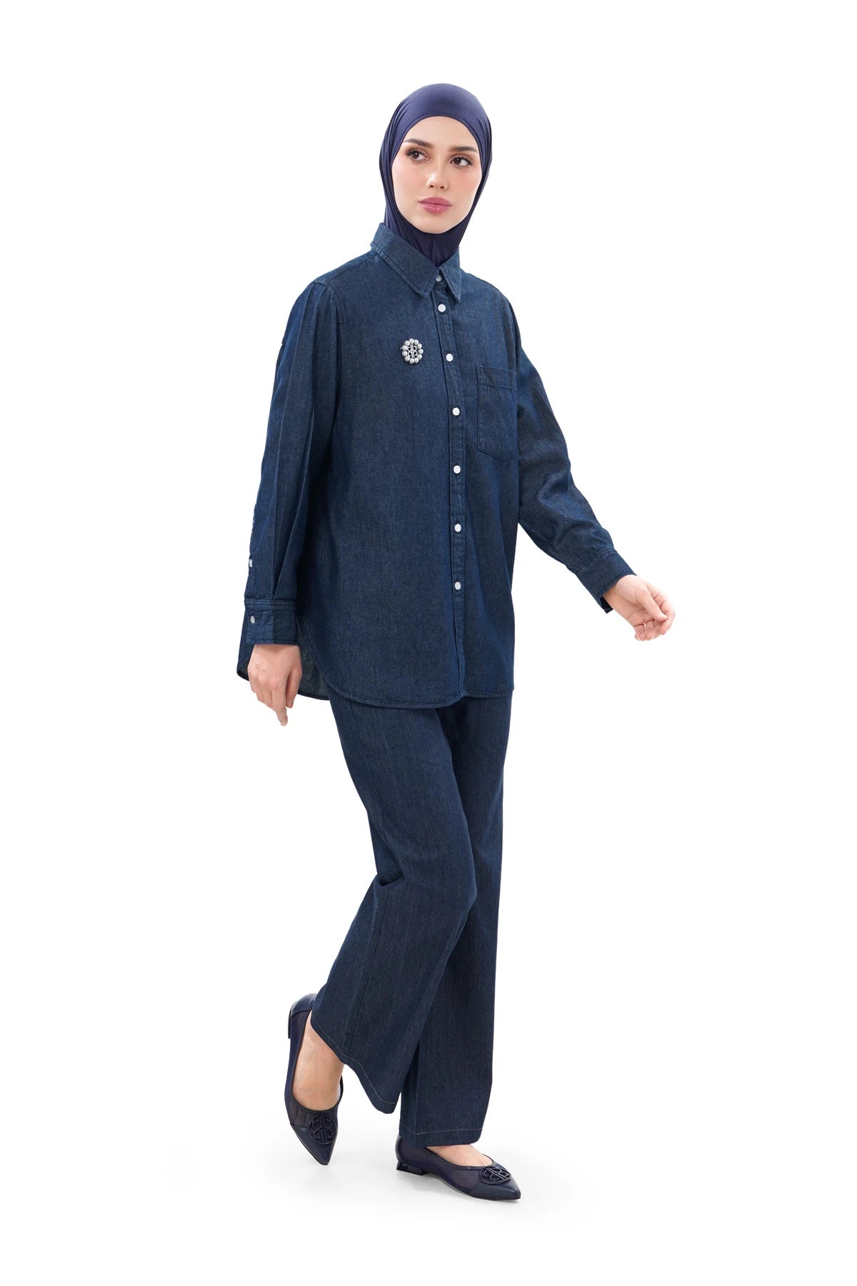 Nala Basic Shirt - Classic Blue