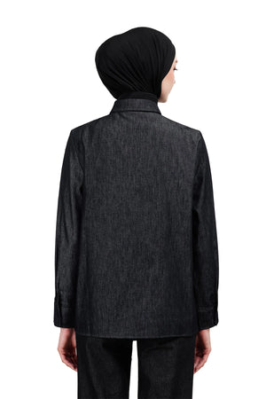 Noa Basic Shirt - Black