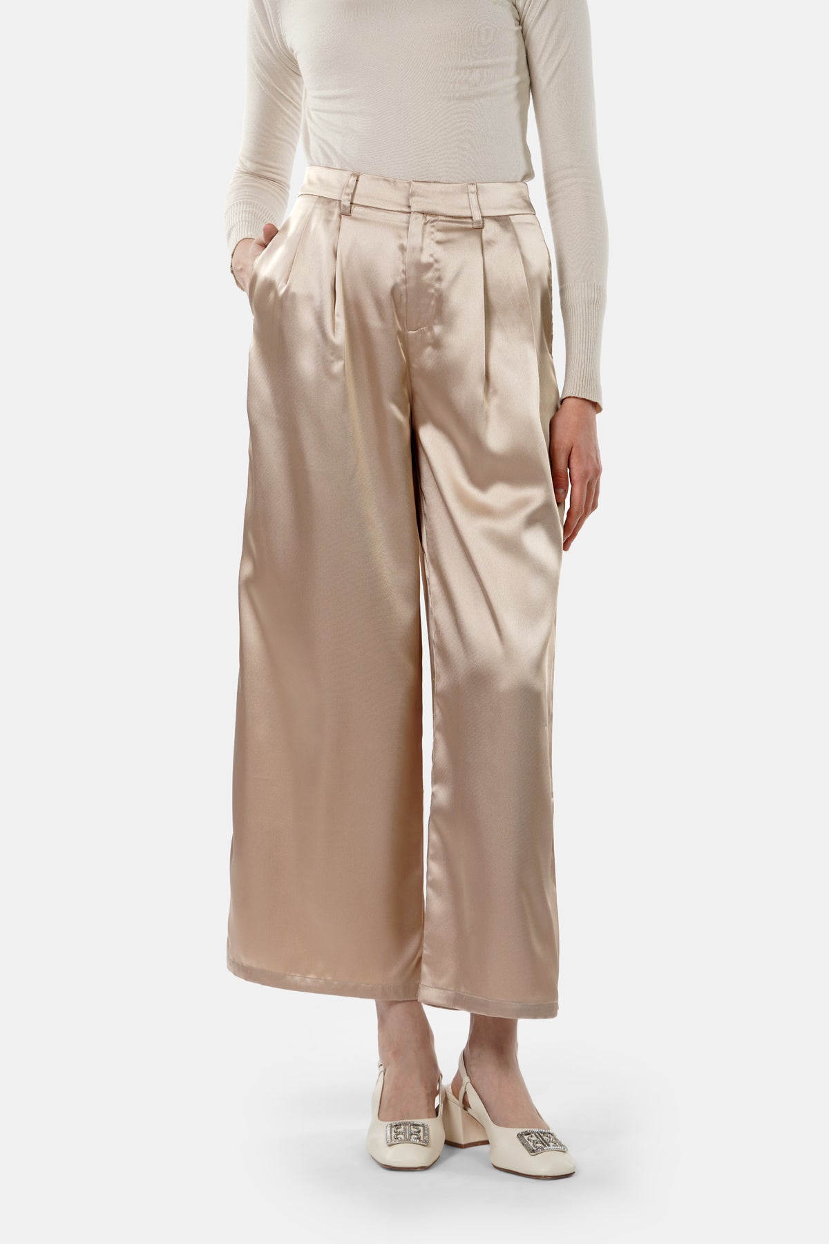 Noa Cullote Pants - Beige