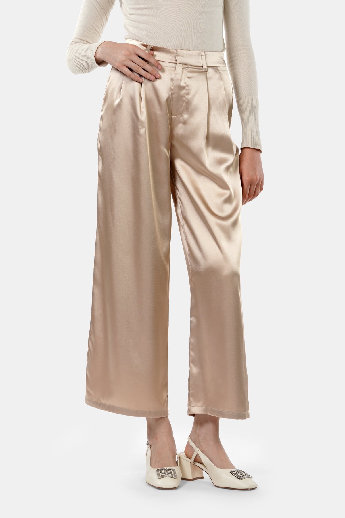 Noa Cullote Pants - Beige