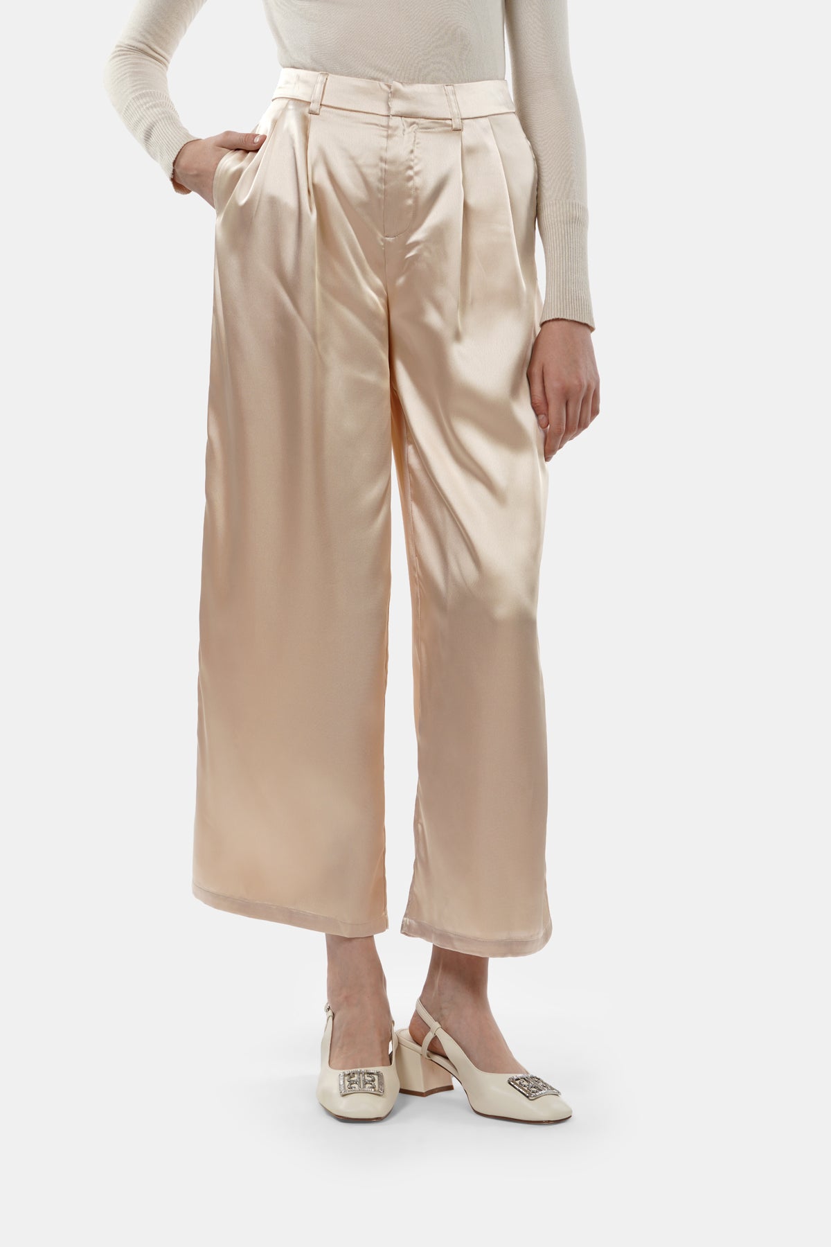 Noa Cullote Pants - Oak