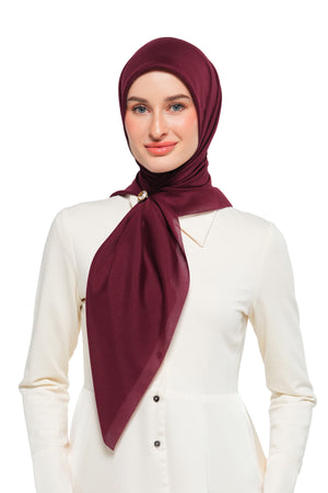 Nada Basic Scarf - Cabernet