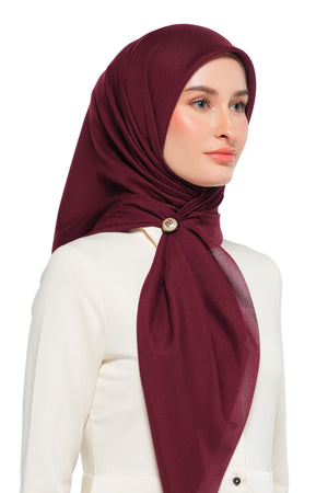 Nada Basic Scarf - Cabernet