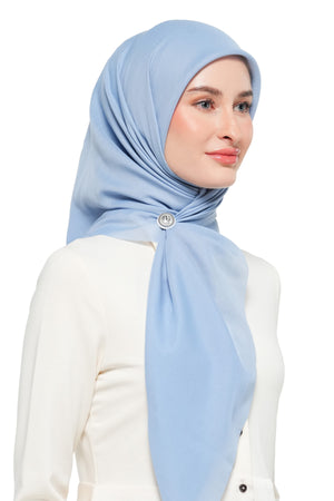 Nada Basic Scarf - Forever Blue