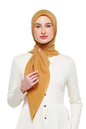 Nada Basic Scarf - Honey Mustard
