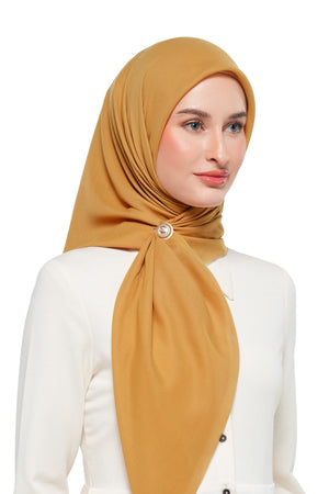 Nada Basic Scarf - Honey Mustard