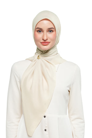 Nada Basic Scarf - Pumice Stone