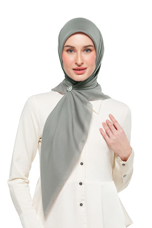 Nada Basic Scarf - Steeple Gray