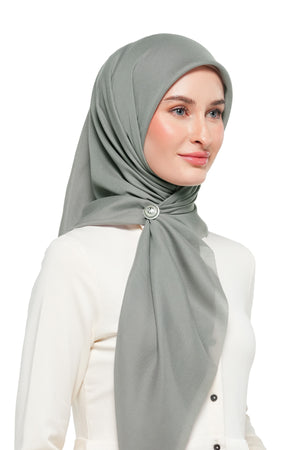 Nada Basic Scarf - Steeple Gray