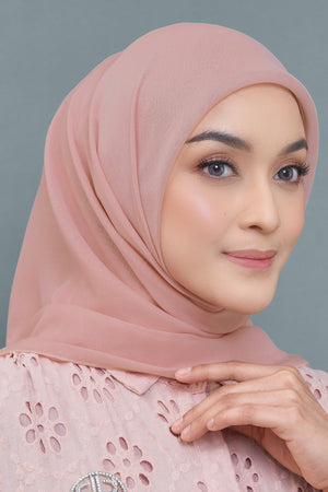 Nada Daily Scarf - Coral Pink