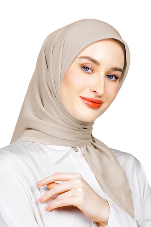 Nada Daily Scarf - Light Taupe