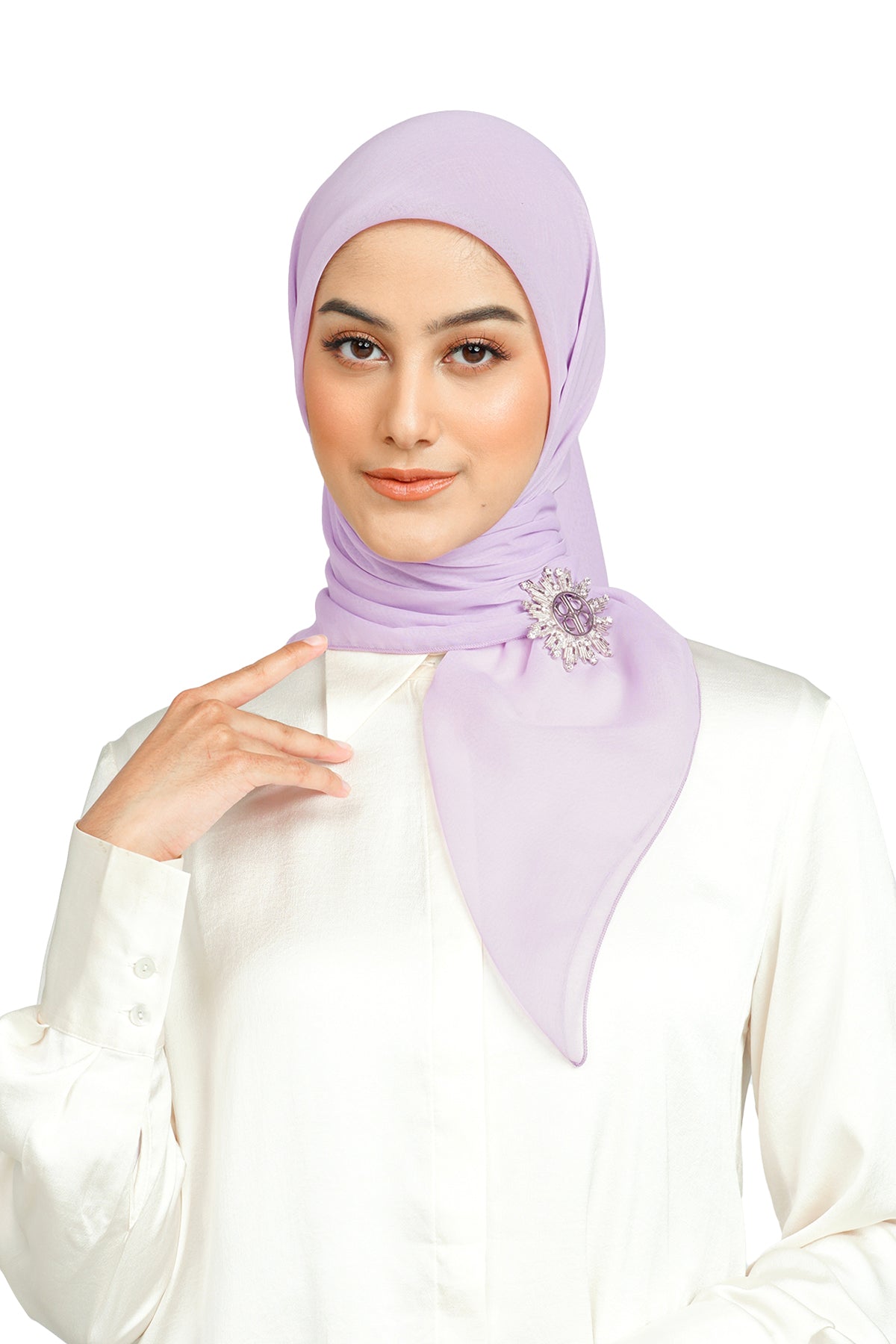Nada Daily Scarf - Orchid Bloom