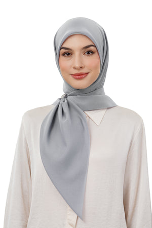 Nada Voile Scarf - Lavender Aura
