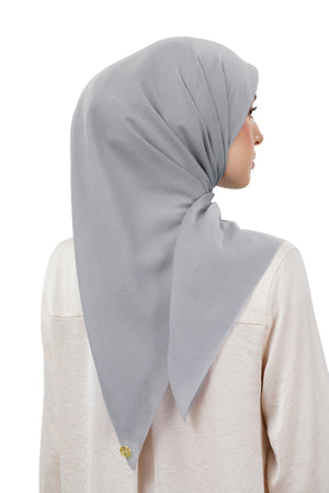 Nada Voile Scarf - Lavender Aura