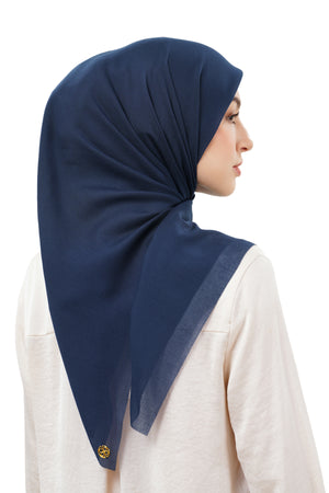 Nada Voile Scarf - Medieval Blue