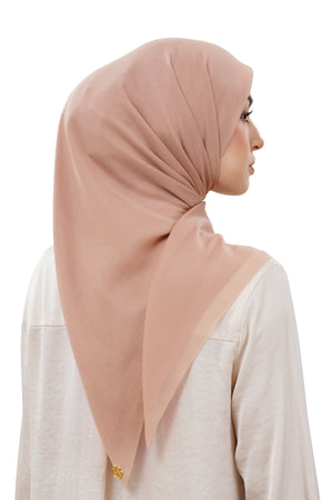 Nada Voile Scarf - Pale Mauve