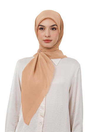 Nada Voile Scarf - Roselle