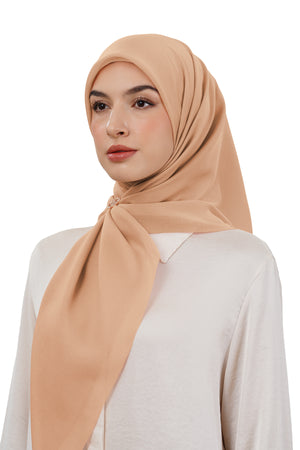 Nada Voile Scarf - Roselle
