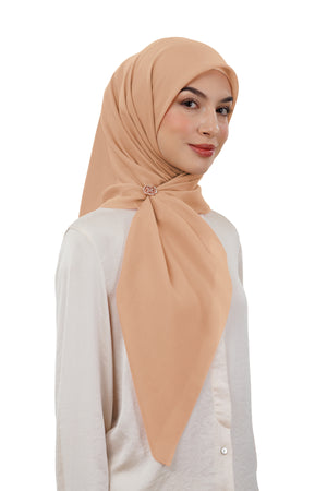 Nada Voile Scarf - Roselle
