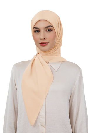 Nada Voile Scarf - Salsa Rosa