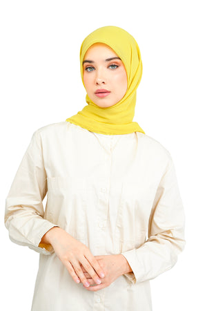 Nada Daily Scarf - Vibrant Yellow