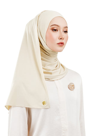 Noora Instant Shawl - Beige