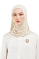 Noora Instant Shawl - Beige