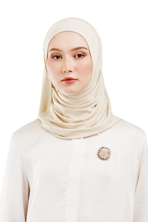 Noora Instant Shawl - Beige