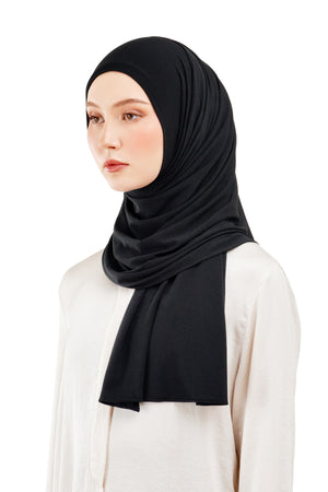 Noora Instant Shawl - Black