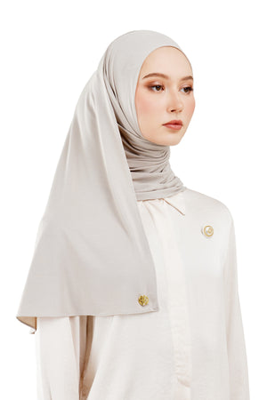 Noora Instant Shawl - Overcast