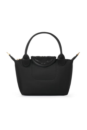 Nylon Small Tote Bag - Black