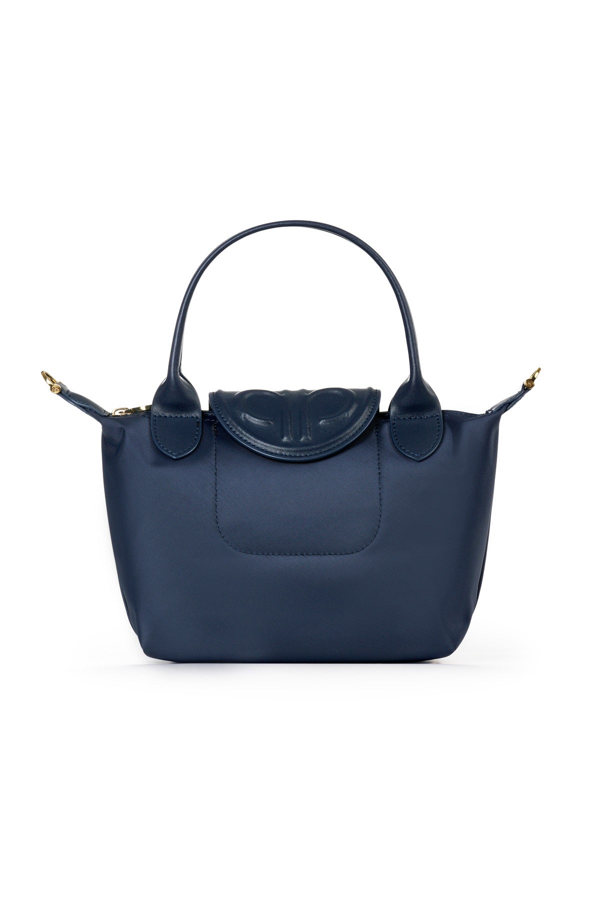 Nylon Small Tote Bag - Navy