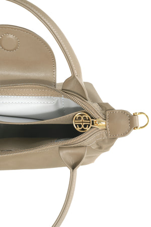 Nylon Small Tote Bag - Olive