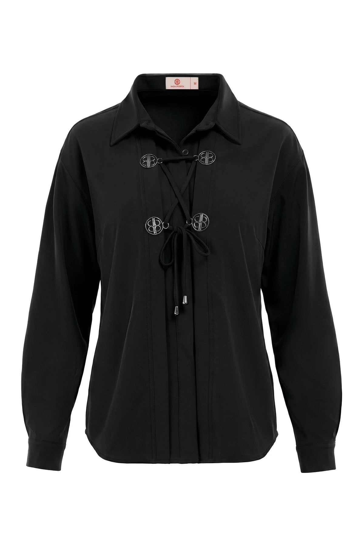 Ophelia Oversized Shirt - Black