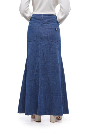Oriel Denim Skirt - Classic Blue