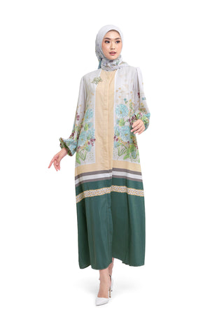Orla Shirt Dress - Emerald