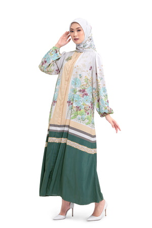 Orla Shirt Dress - Emerald