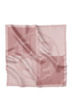 Intertwined Multiway Satin Scarf - Pink