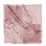 Intertwined Multiway Satin Scarf - Pink
