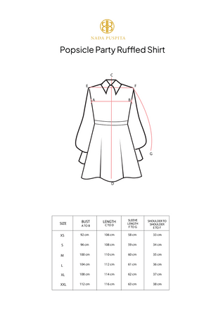 Popsicle Party Ruffled Shirt - Pistachio