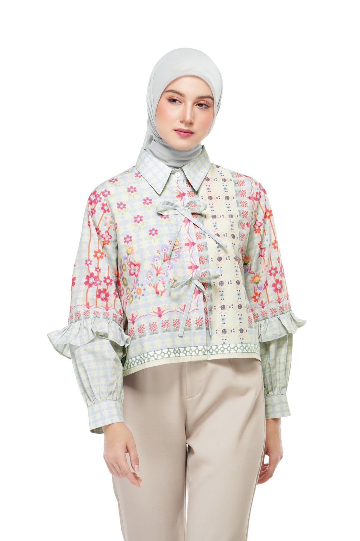 Popsicle Party Crop Shirt - Mint