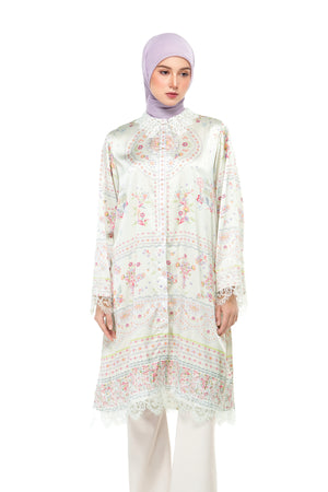 Popsicle Party Lace Tunic - Vanilla