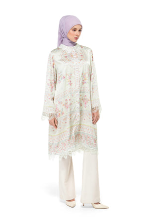 Popsicle Party Lace Tunic - Vanilla