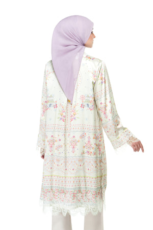 Popsicle Party Lace Tunic - Vanilla