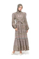 Popsicle Party Ruffled Dress - Choco