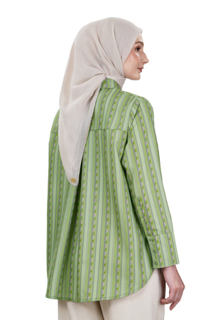 Postcard Basic Shirt - Green
